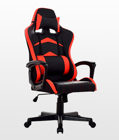 Silla de oficina gamer con cabecero Mclaren