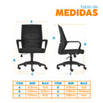 Silla de Oficina Franz - Imagen 9