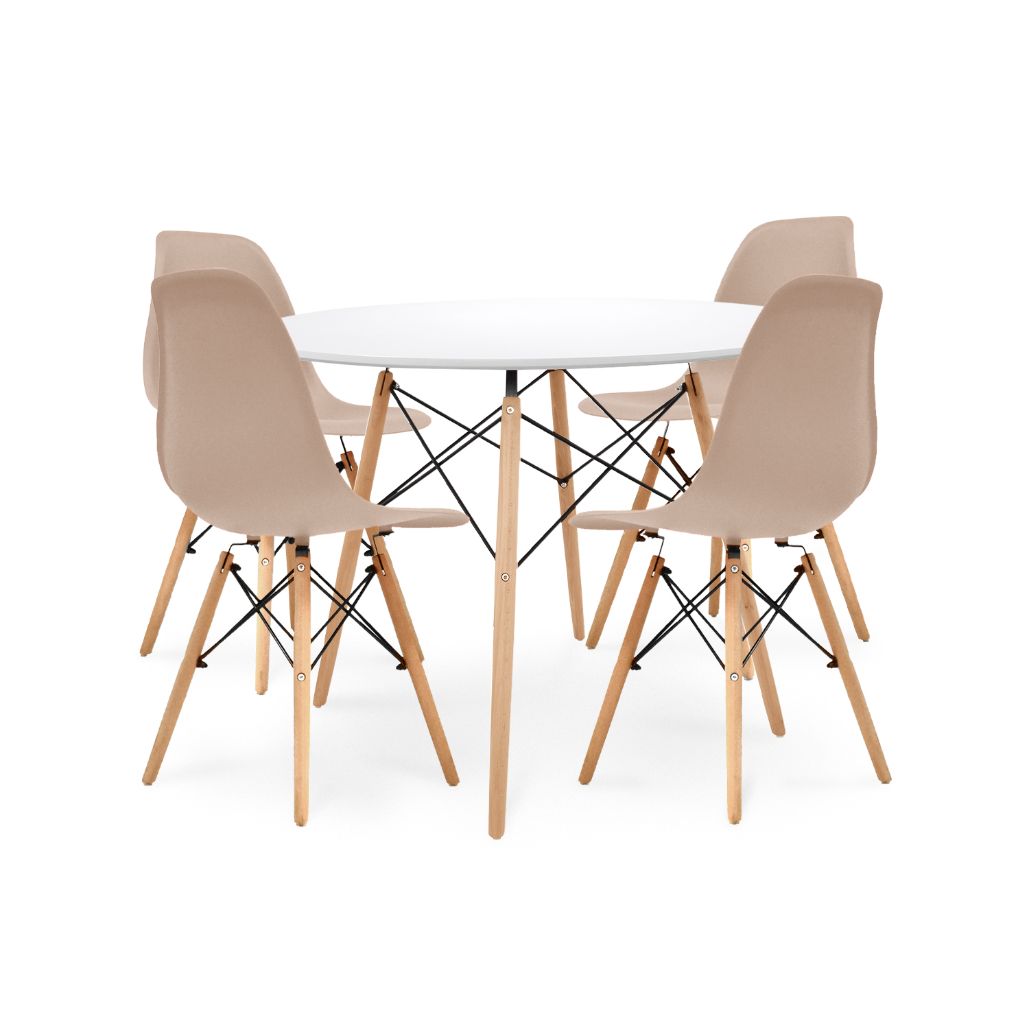 SET DE COMEDOR-MILANO-ARENA-1500 Juego de comedor Milano - Imagen 1