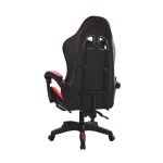 Sillla gamer BYD con reposapiés, cojines ergonómicos y diseño reclinable.