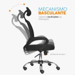 Silla de Oficina Atlantis Con Cabecero - Imagen 6