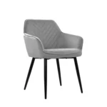 Silla de Comedor Tapizada con Brazos Milei Bonno