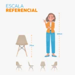 El juego de comedor Milano con mesa redonda y 4 sillas modernas. Diseño funcional, resistente y perfecto para hogares contemporáneos.