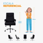 Silla de Oficina Vera con Cabecero Bonno - Imagen 8